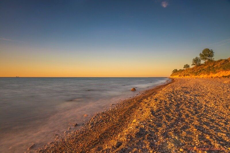 Sonnenuntergang am Strand von Elmenhorst