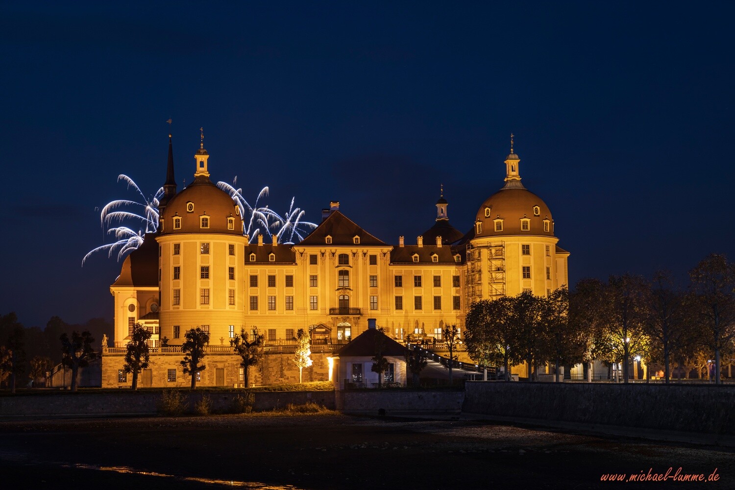 Das Schloss Moritzburg