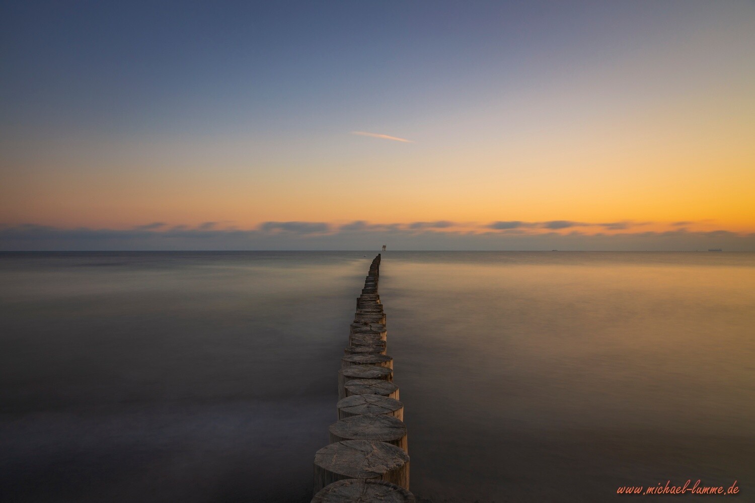Sonnenaufgang am Strand von Nienhagen