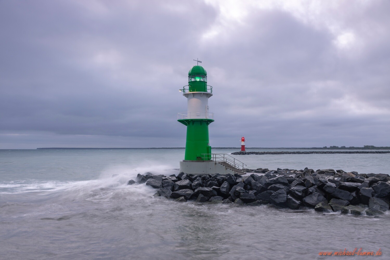Die Leuchttürme von Warnemünde
