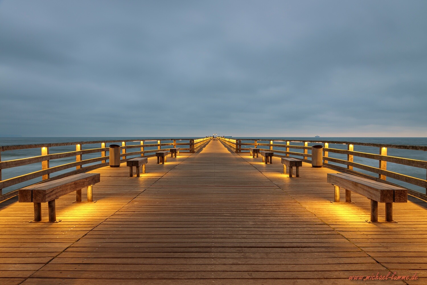 Auf der Seebrücke Binz