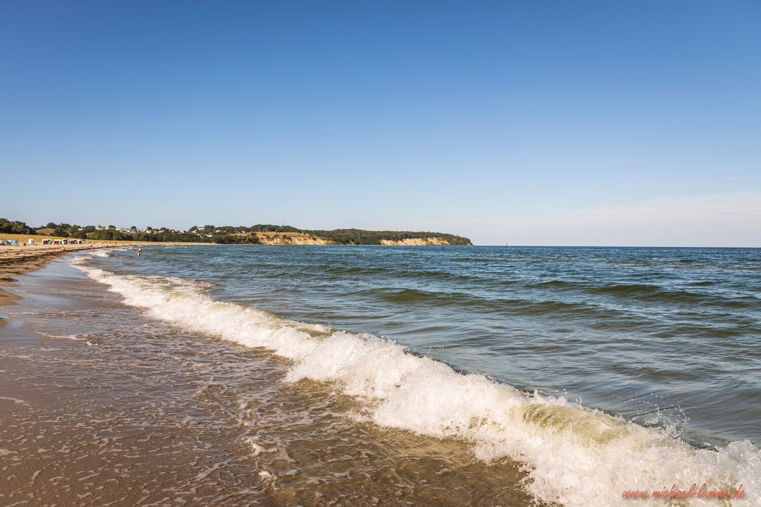 Am Strand von Lobbe
