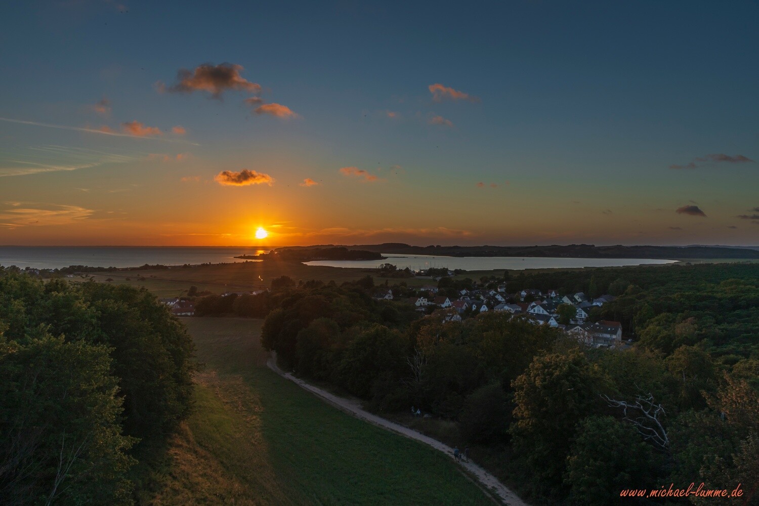 Aussicht vom Lotsenturm Thiessow