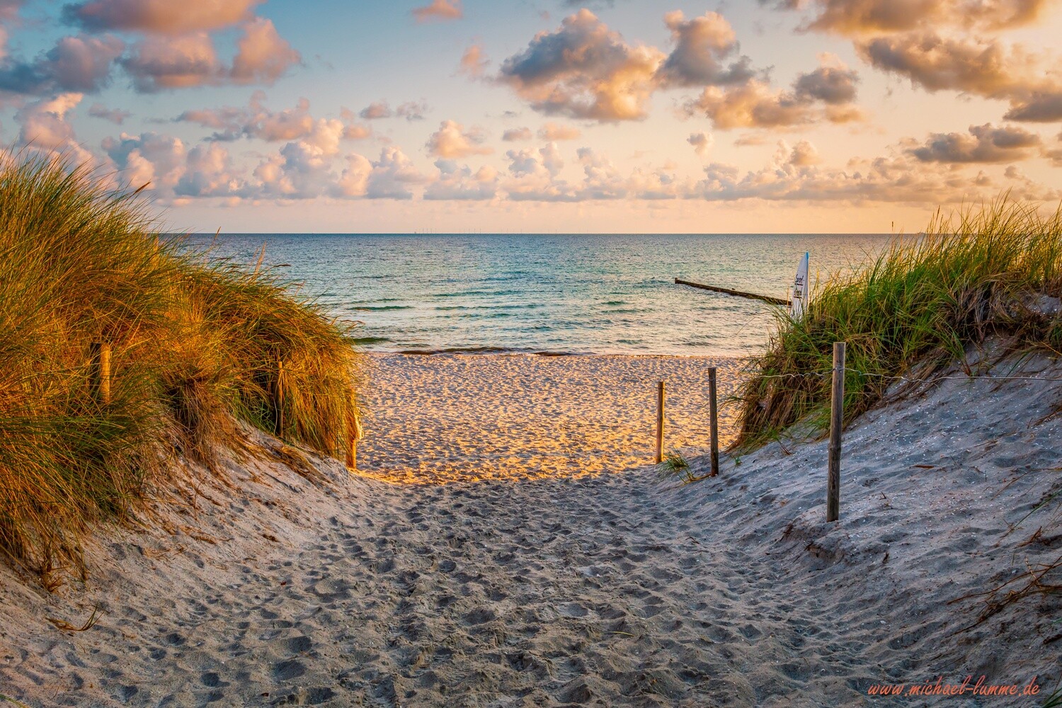 Am Strand zwischen Prerow und Zingst