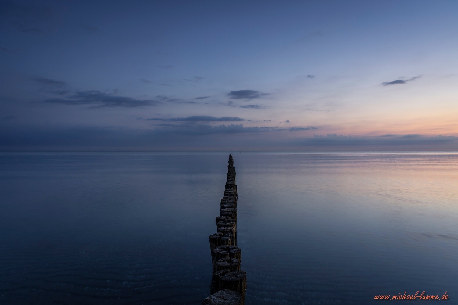Sonnenaufgang am Strand von Zingst