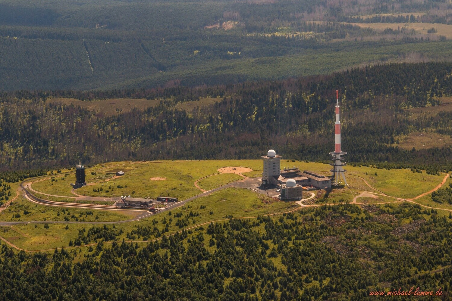 Rundflug über den Harz
