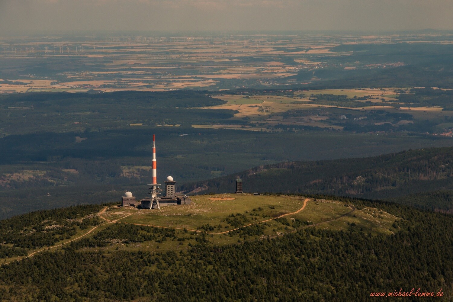 Rundflug über den Harz