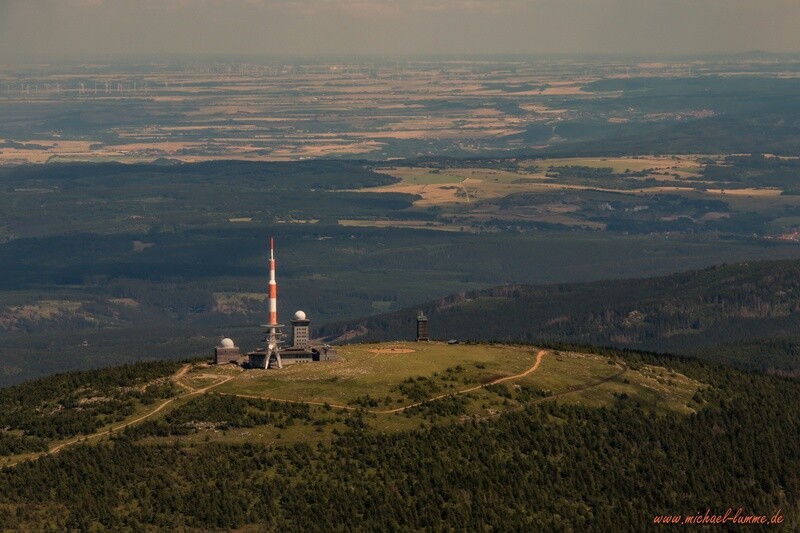 Rundflug über den Harz