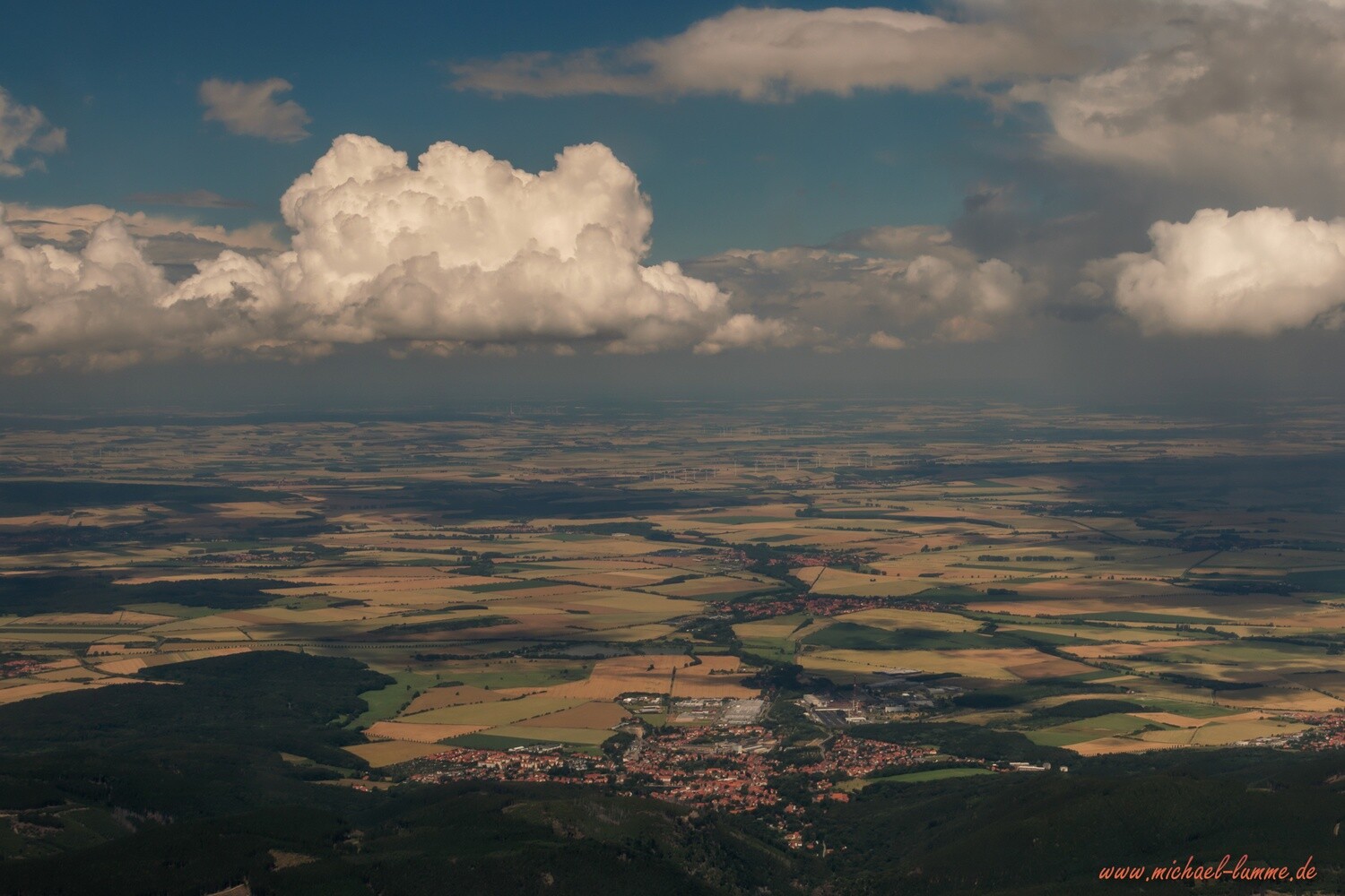 Rundflug über den Harz