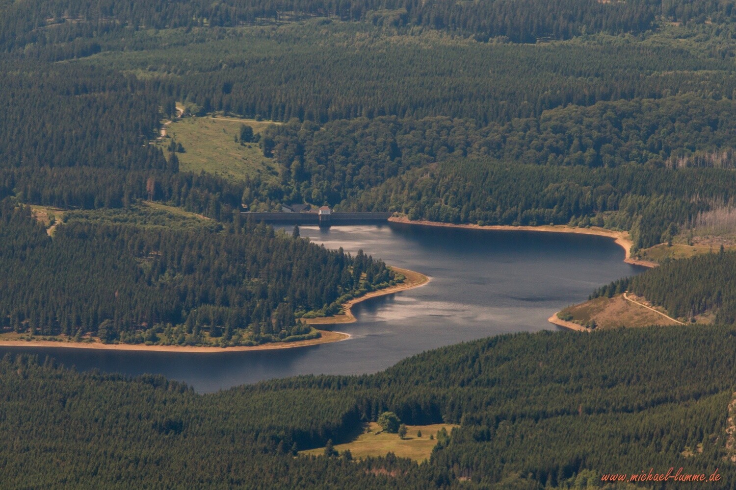 Rundflug über den Harz