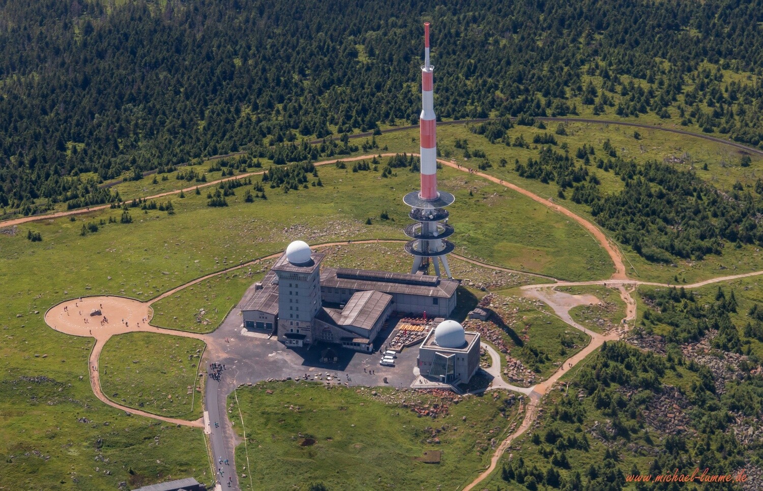 Rundflug über den Harz