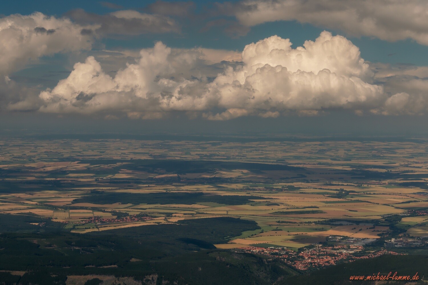 Rundflug über den Harz