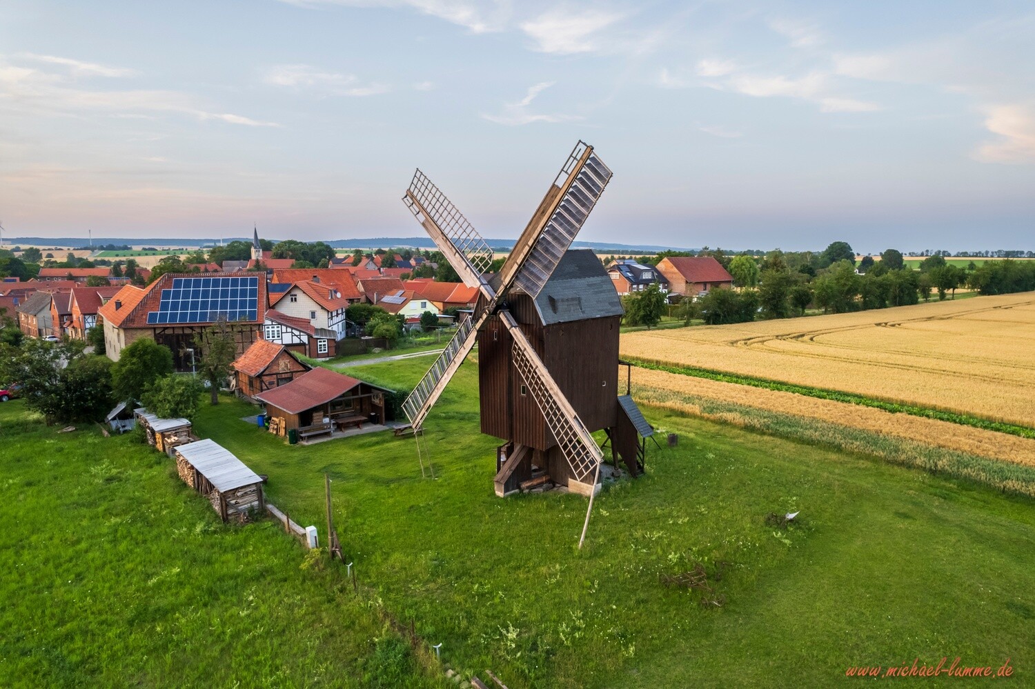 Bockwindmühle &quot;Mathilde&quot; in Danstedt
