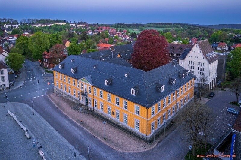 Clausthal-Zellerfeld von Oben