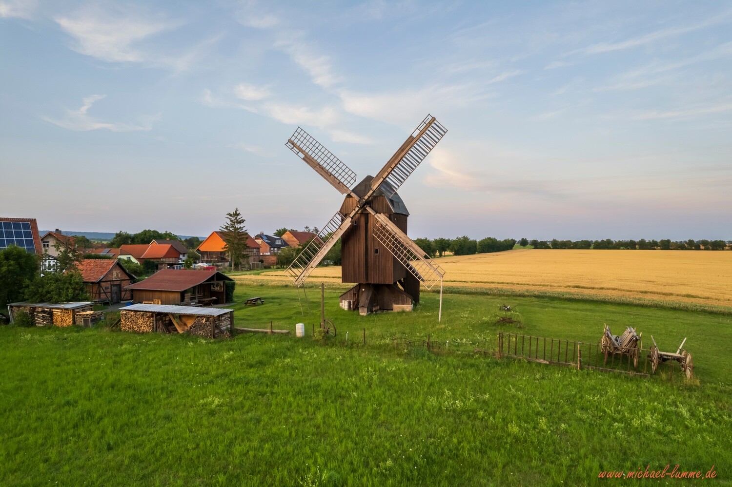 Bockwindmühle &quot;Mathilde&quot; in Danstedt