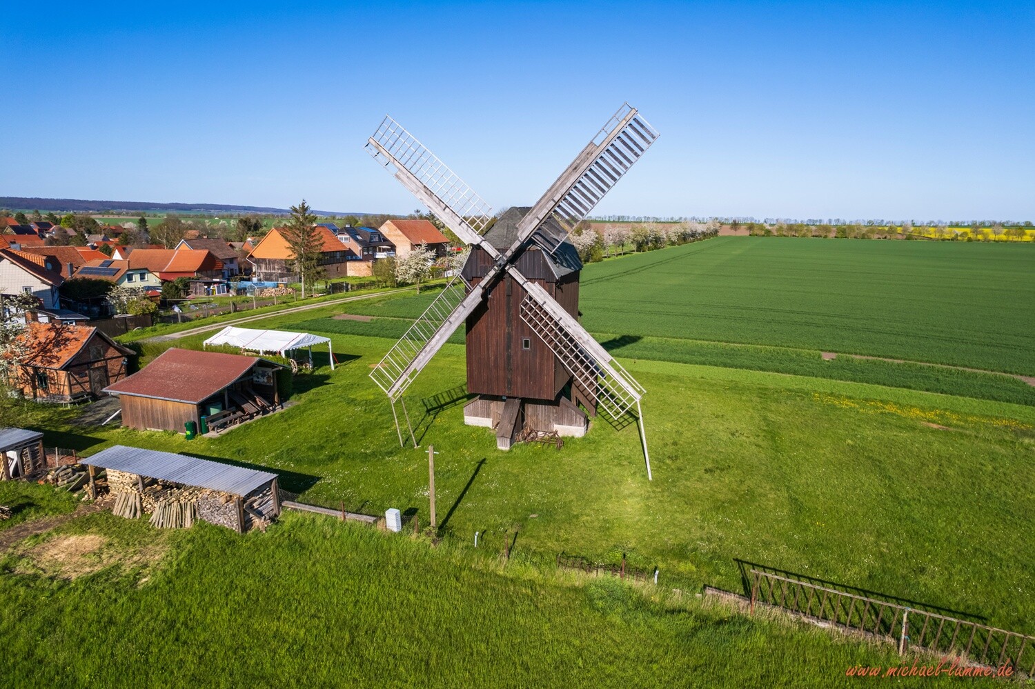 Bockwindmühle &quot;Mathilde&quot; in Danstedt