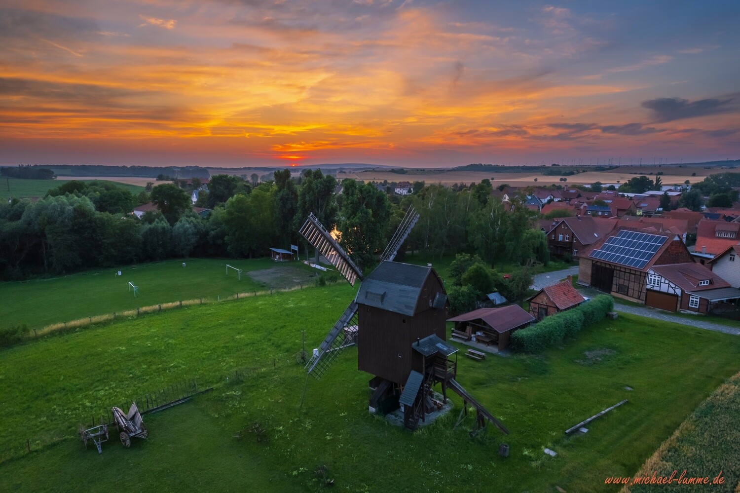 Bockwindmühle &quot;Mathilde&quot; in Danstedt