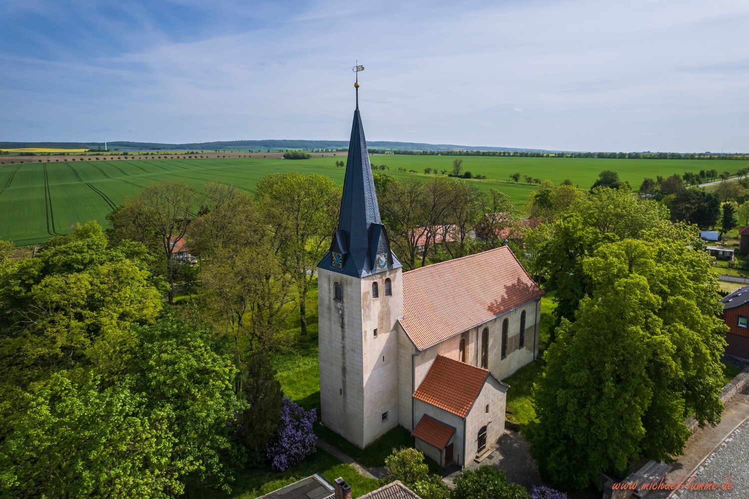 Die Kirche von Danstedt