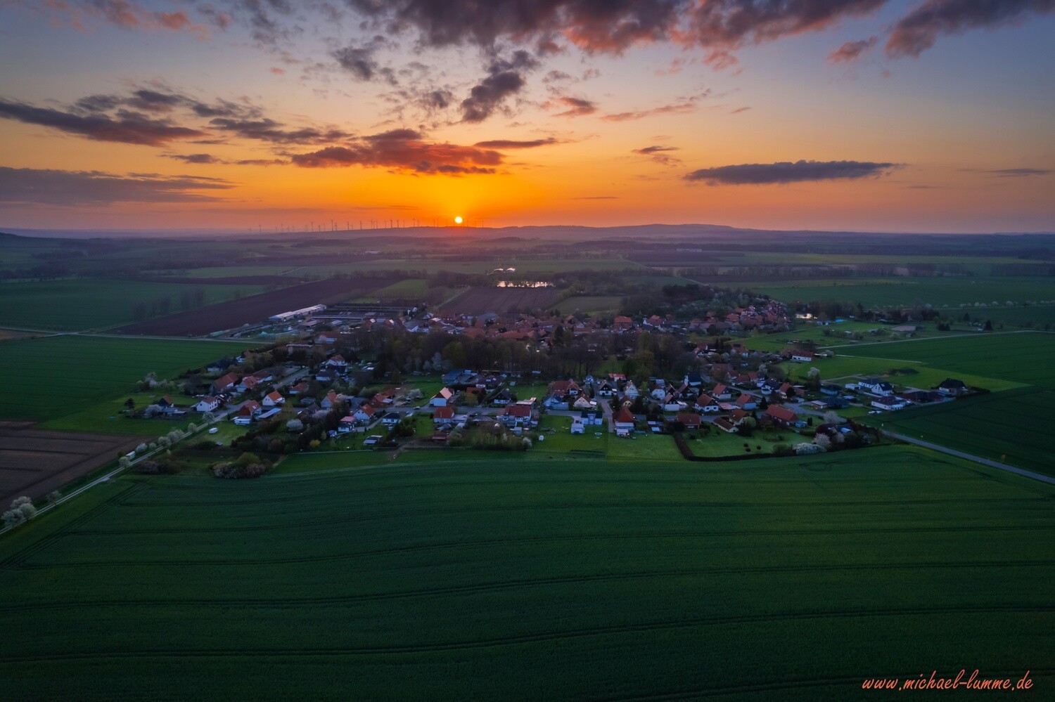 Sonnenaufgang über Schauen