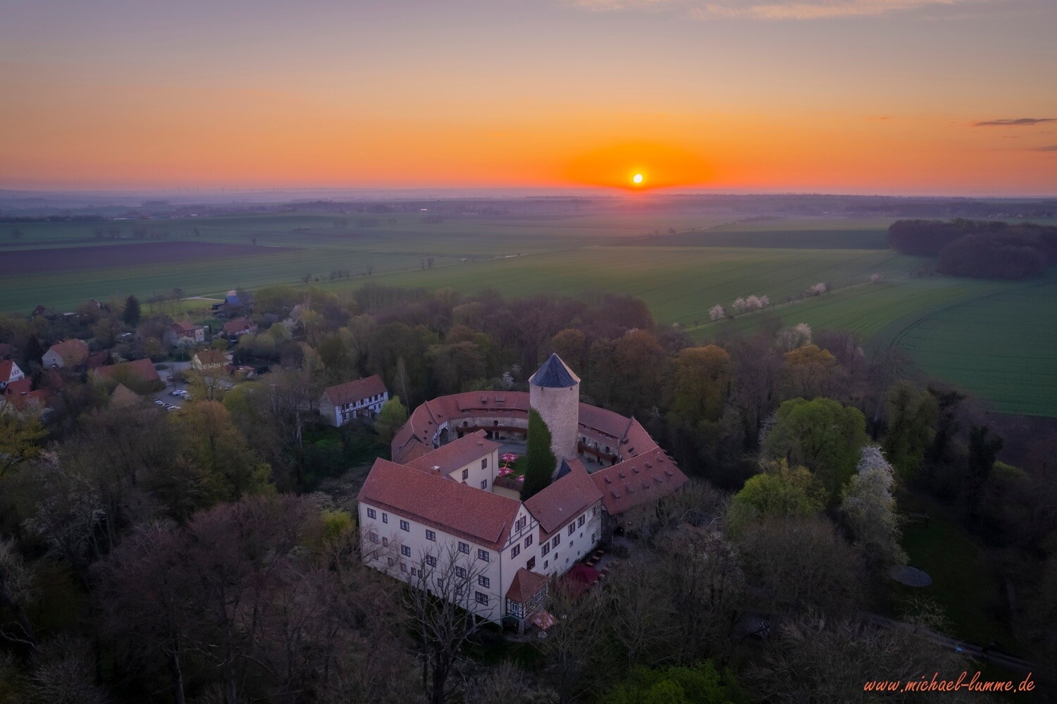 Das Wasserschloss Westerburg im Huy