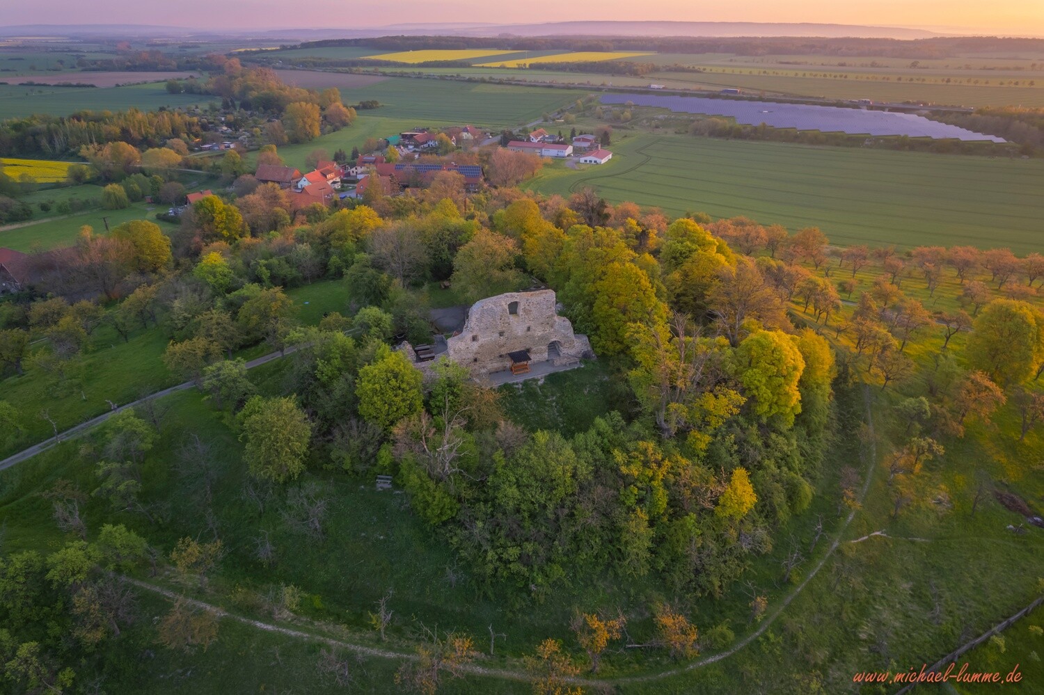 Die Burg Stapelburg