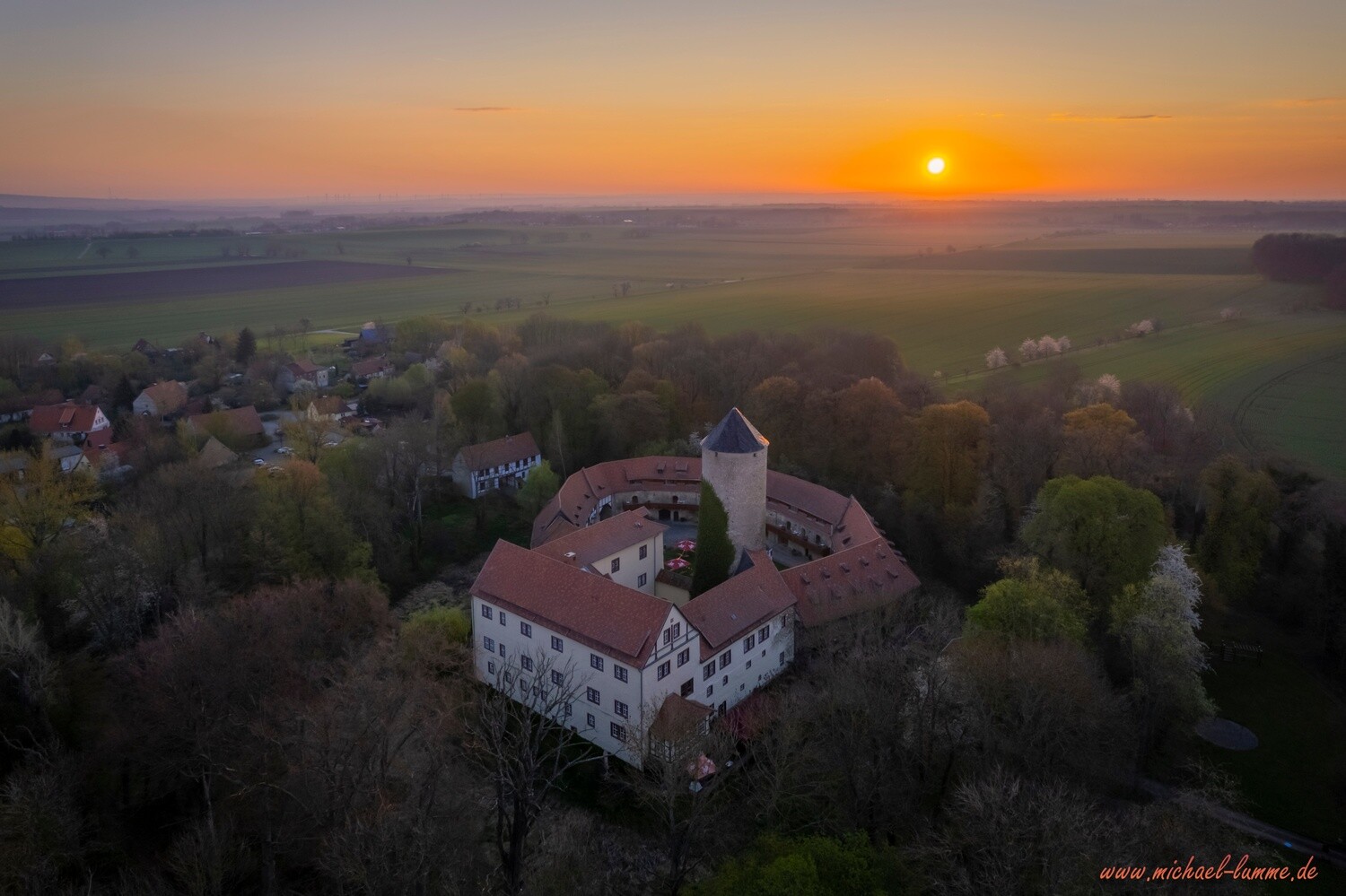 Das Wasserschloss Westerburg im Huy