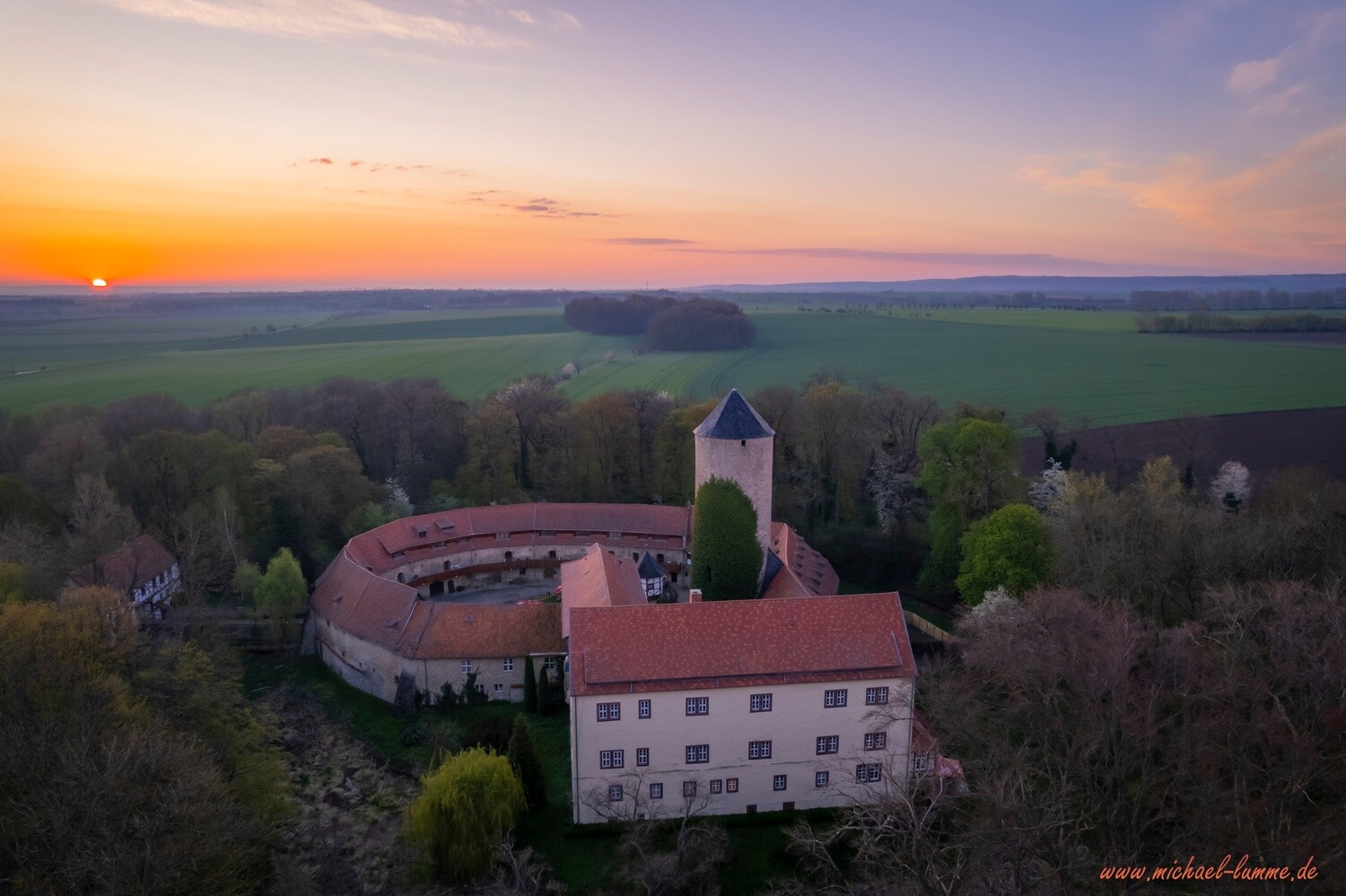 Das Wasserschloss Westerburg im Huy