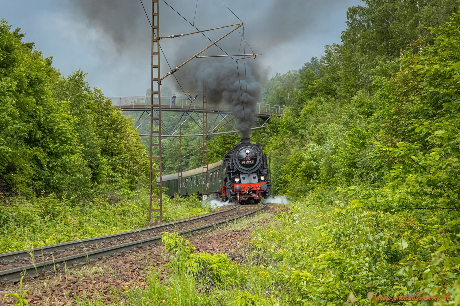 Die Bergkönigin der Arge Rübelandbahn