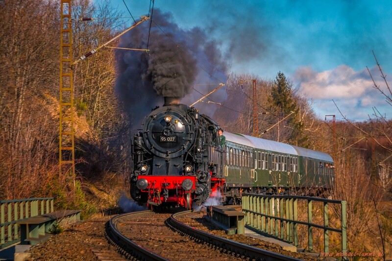 Die Bergkönigin der Arge Rübelandbahn
