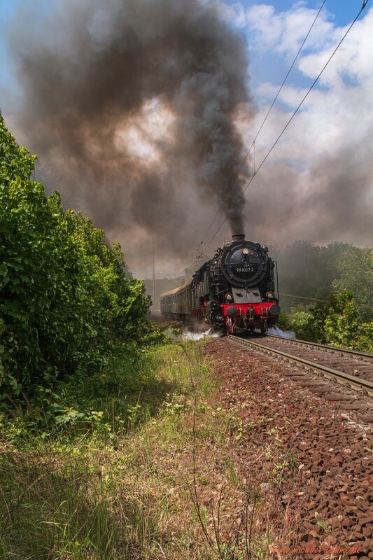 Die Bergkönigin der Arge Rübelandbahn