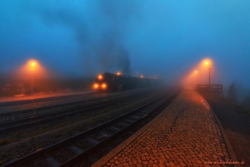 Der Brockenbahnhof der Harzer Schmalspurbahn