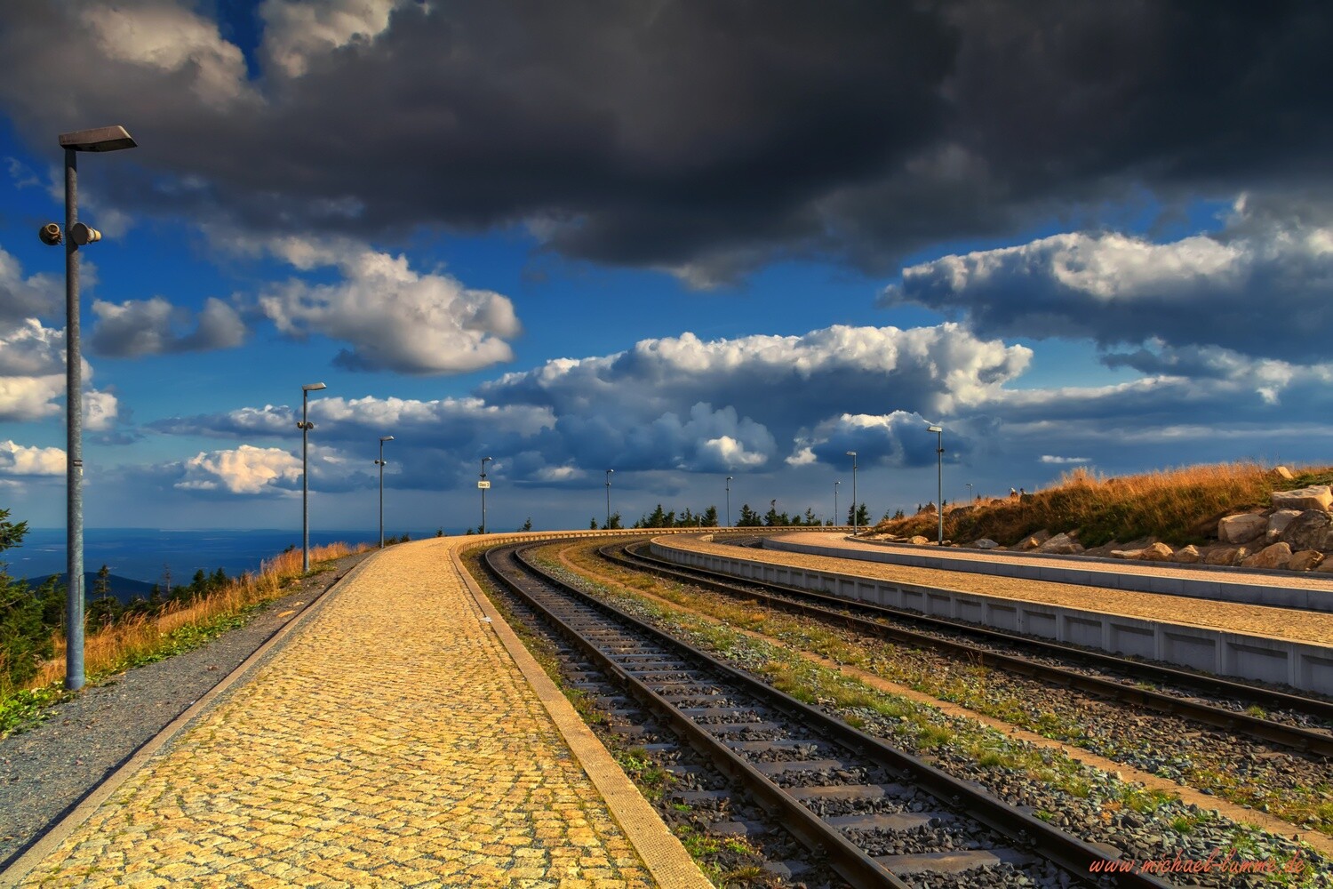 Der Brockenbahnhof der Harzer Schmalspurbahn