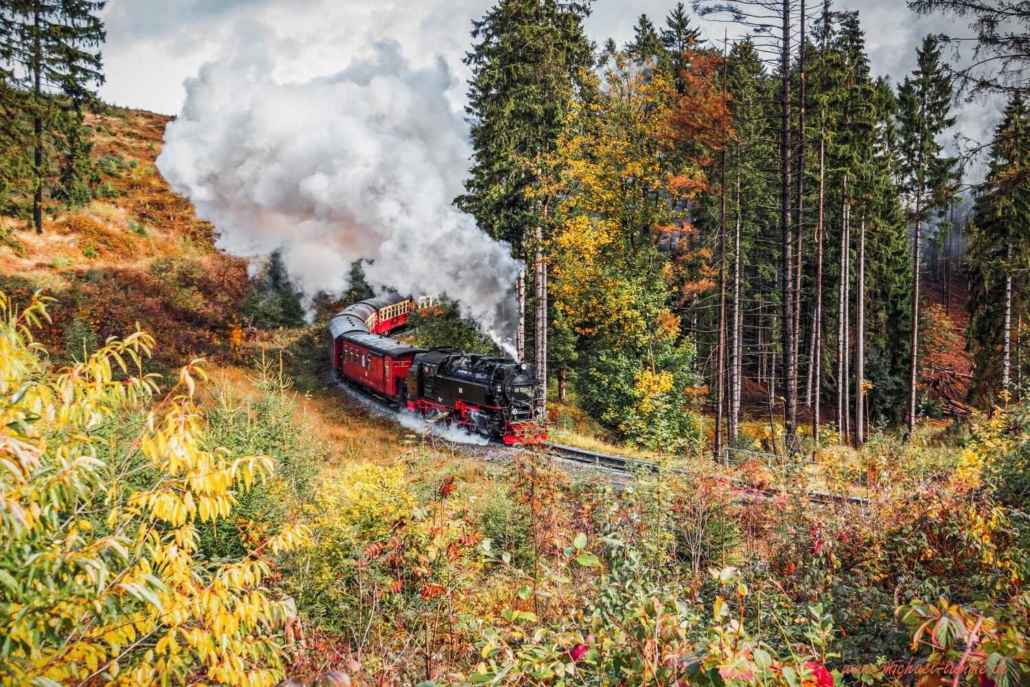 Die Brockenbahn der Harzer Schmalspurbahn