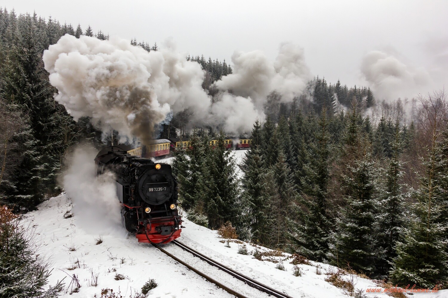 Die Brockenbahn der Harzer Schmalspurbahn