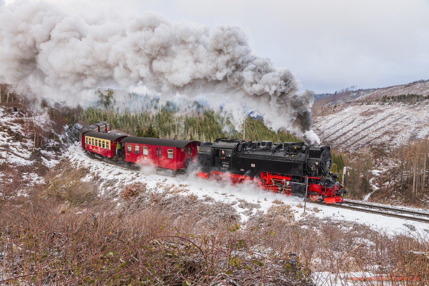 Die Brockenbahn der Harzer Schmalspurbahn