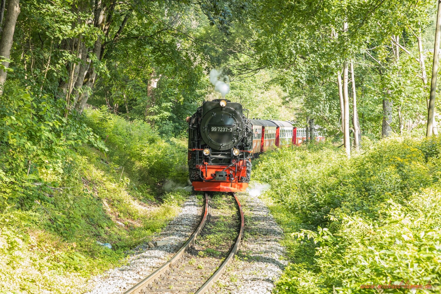 Die Brockenbahn der Harzer Schmalspurbahn