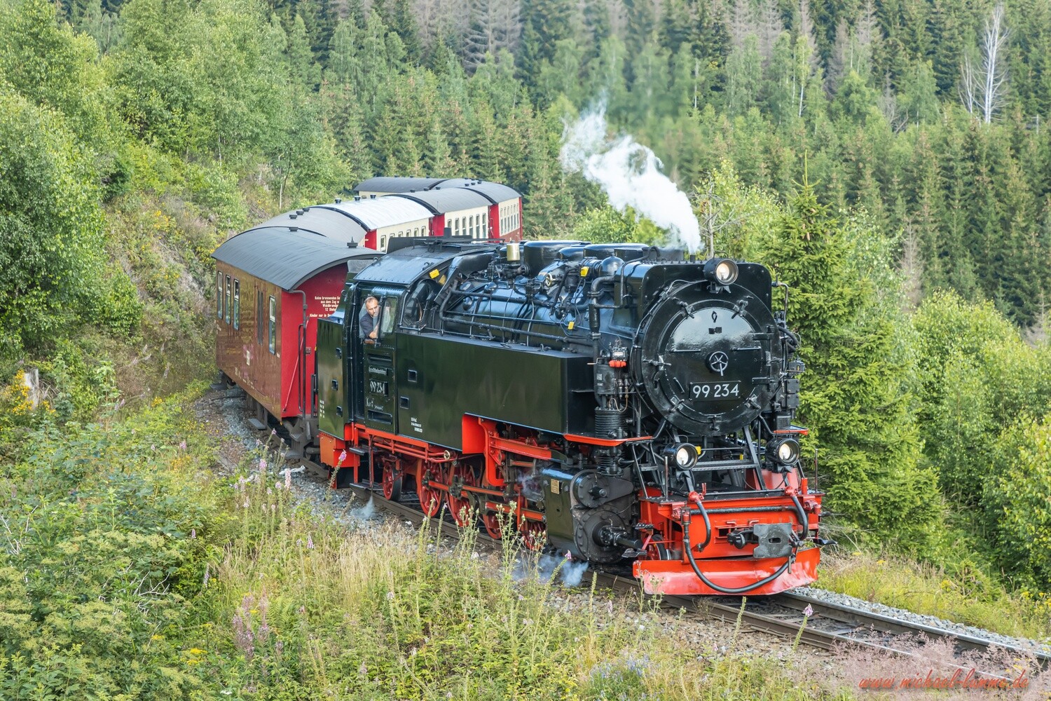 Die Brockenbahn der Harzer Schmalspurbahn