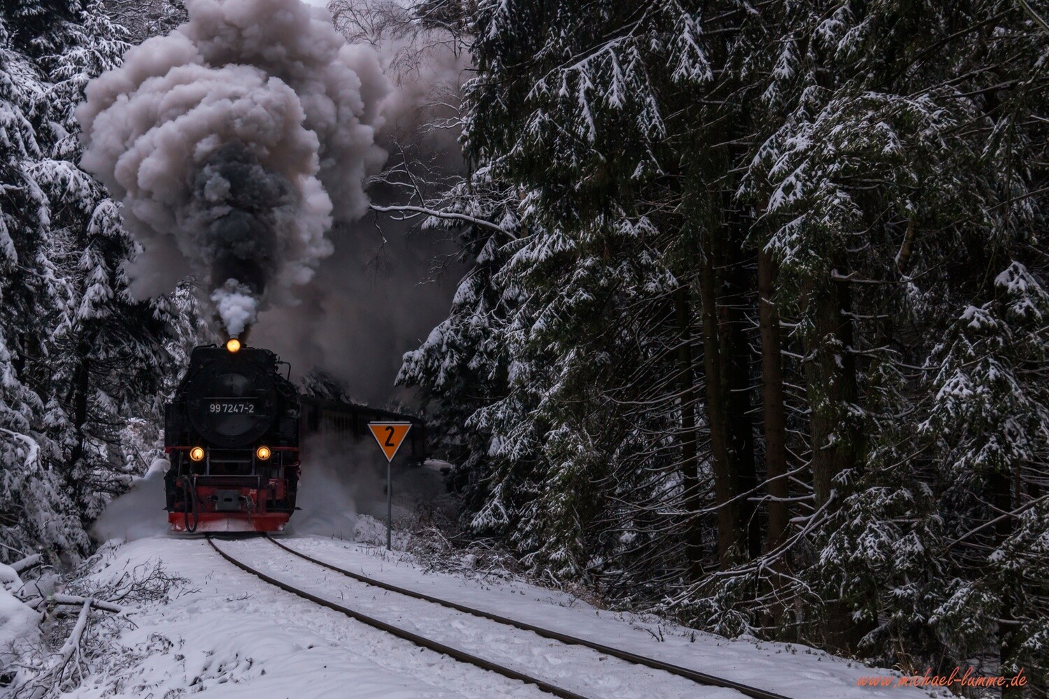 Die Brockenbahn der Harzer Schmalspurbahn