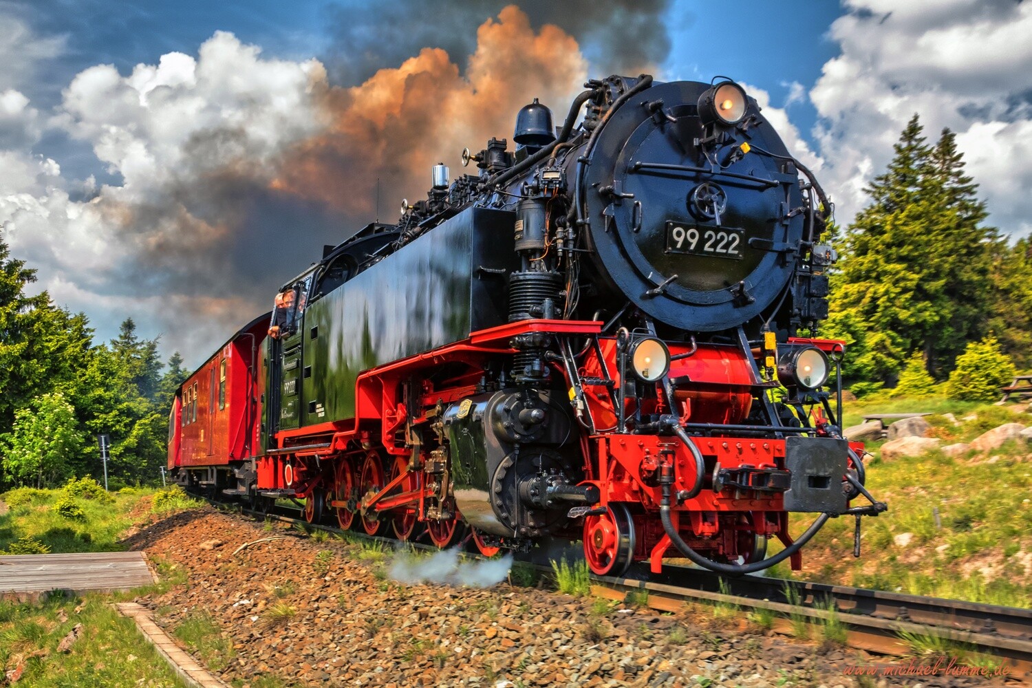 Die Brockenbahn der Harzer Schmalspurbahn