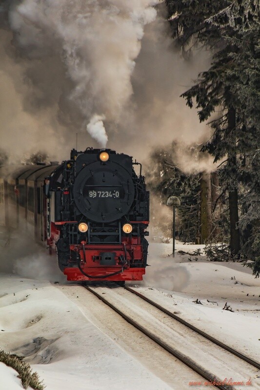 Die Brockenbahn der Harzer Schmalspurbahn
