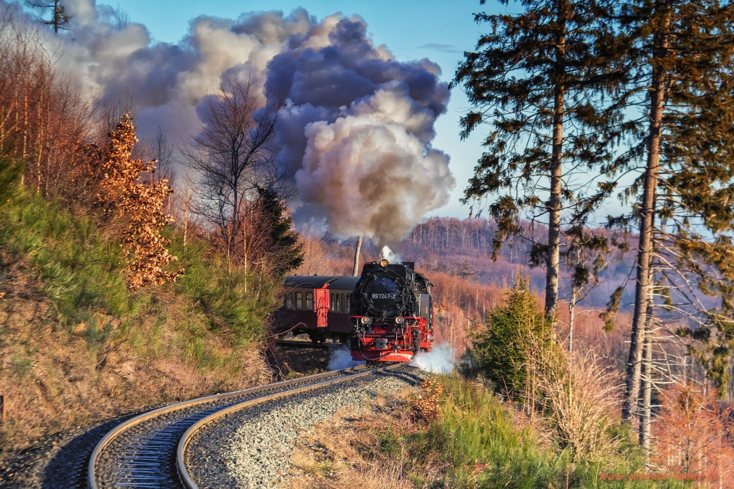 Die Brockenbahn der Harzer Schmalspurbahn