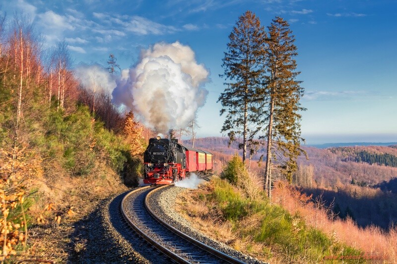 Die Brockenbahn der Harzer Schmalspurbahn