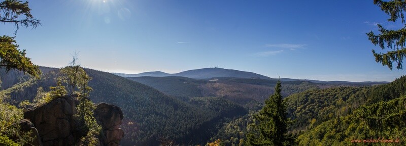 Panorama von der Rabenklippe