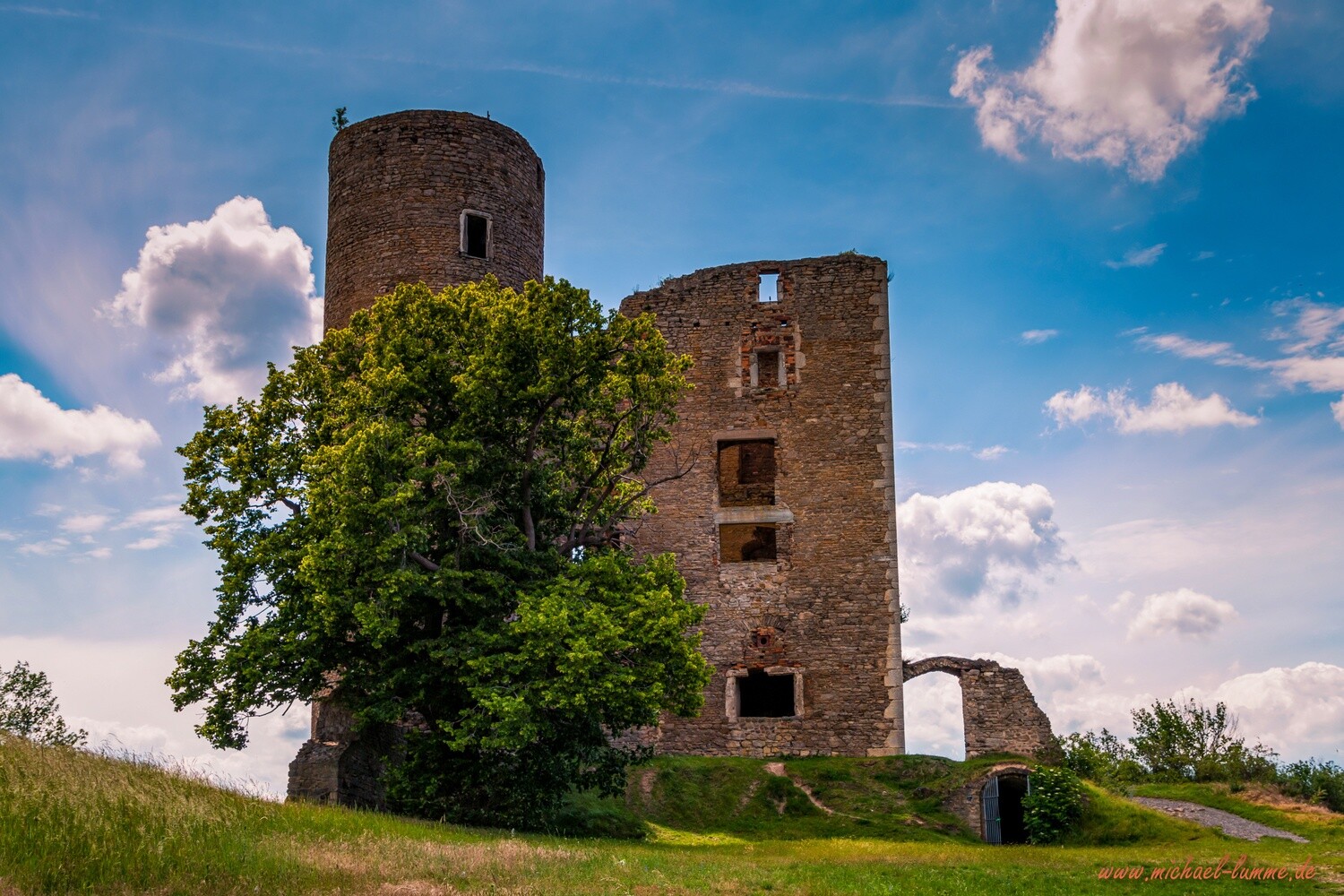 Die Burgruine Arnstein