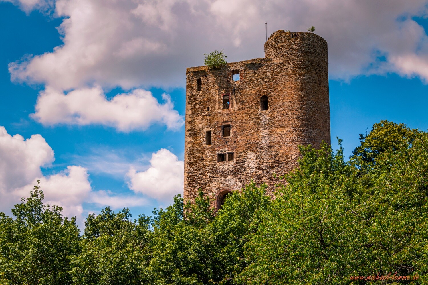 Die Burgruine Arnstein