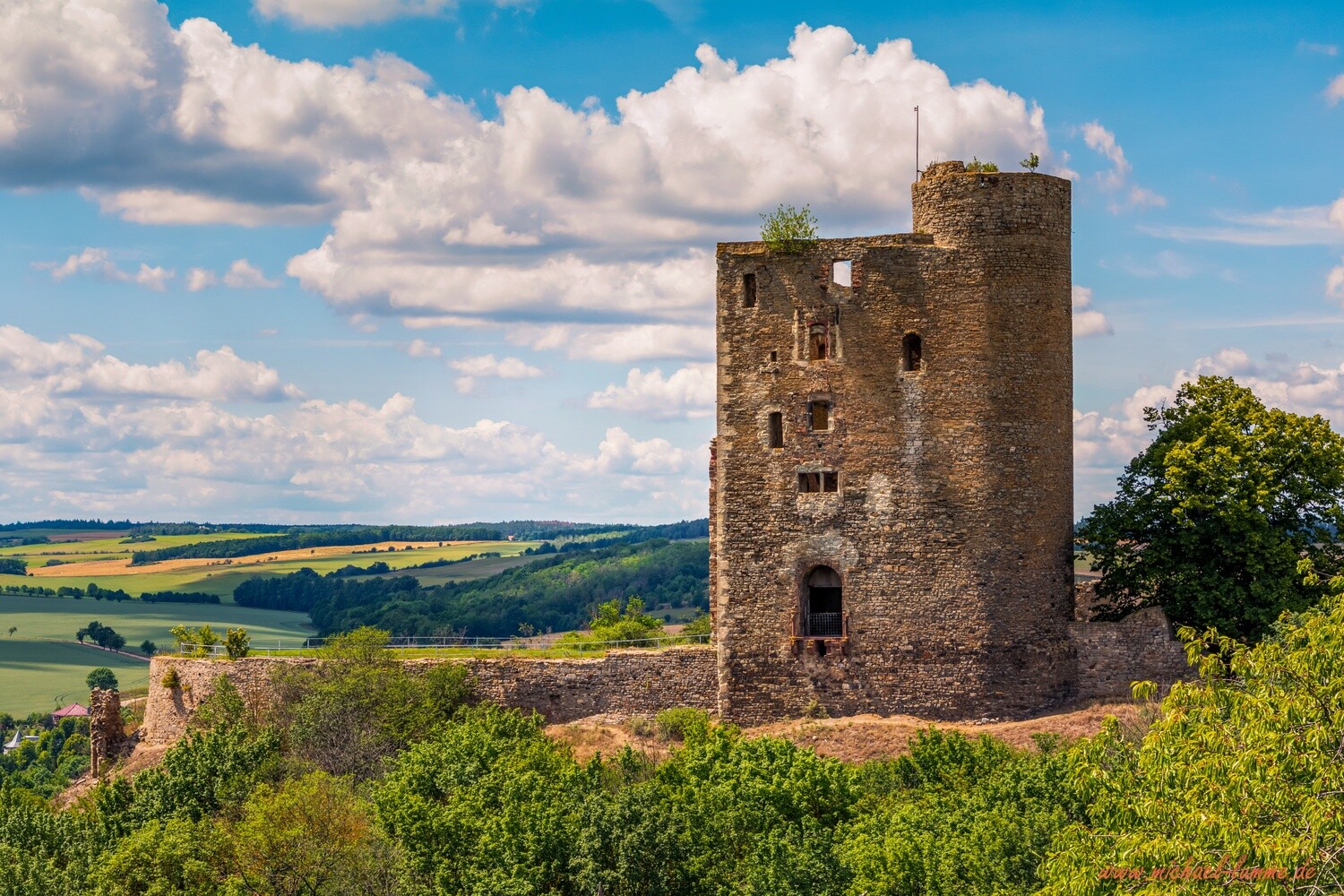 Die Burgruine Arnstein