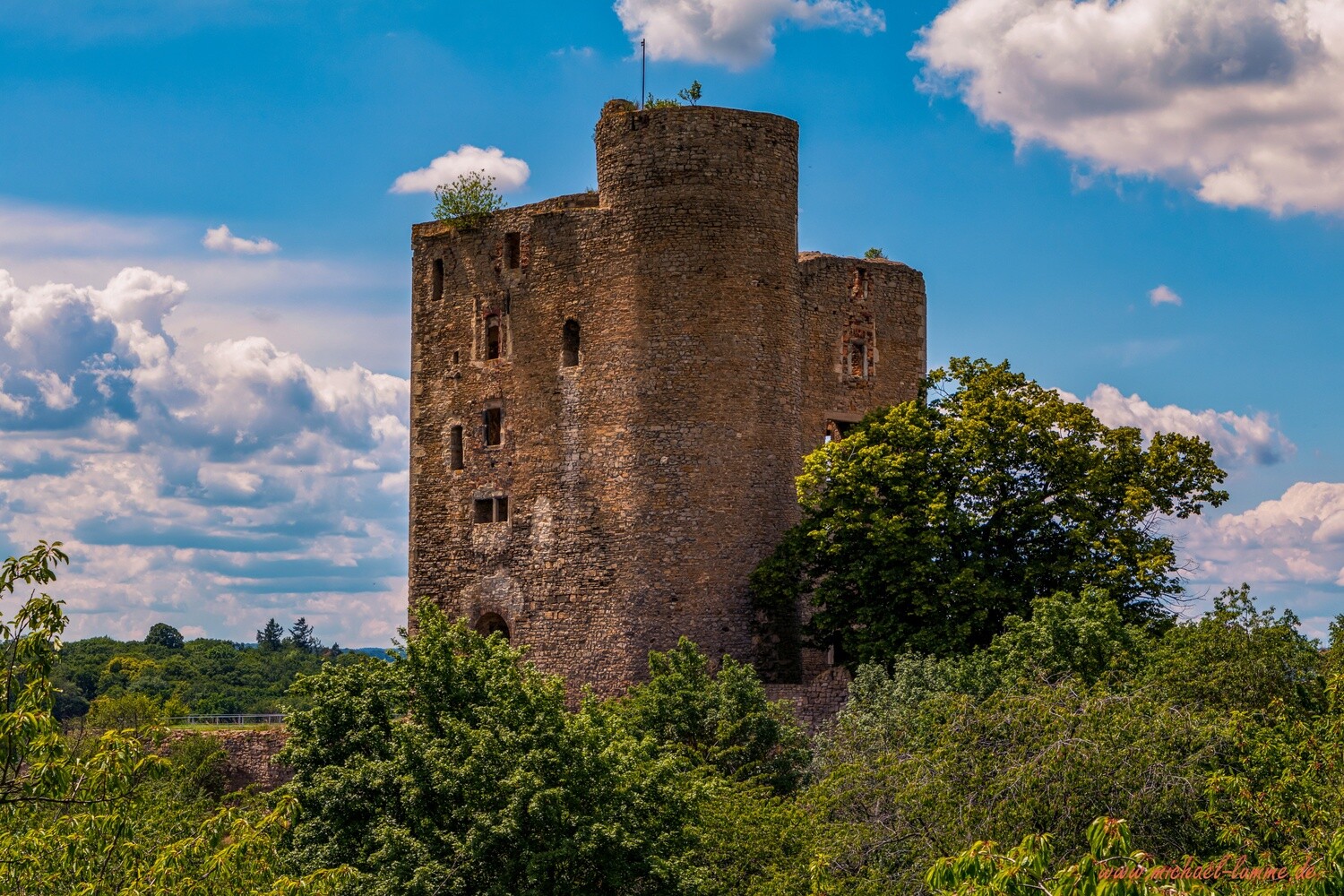 Die Burgruine Arnstein