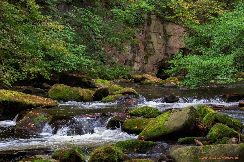 Die Bode im Bodetal