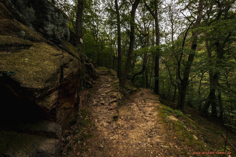 Wandern im Bodetal