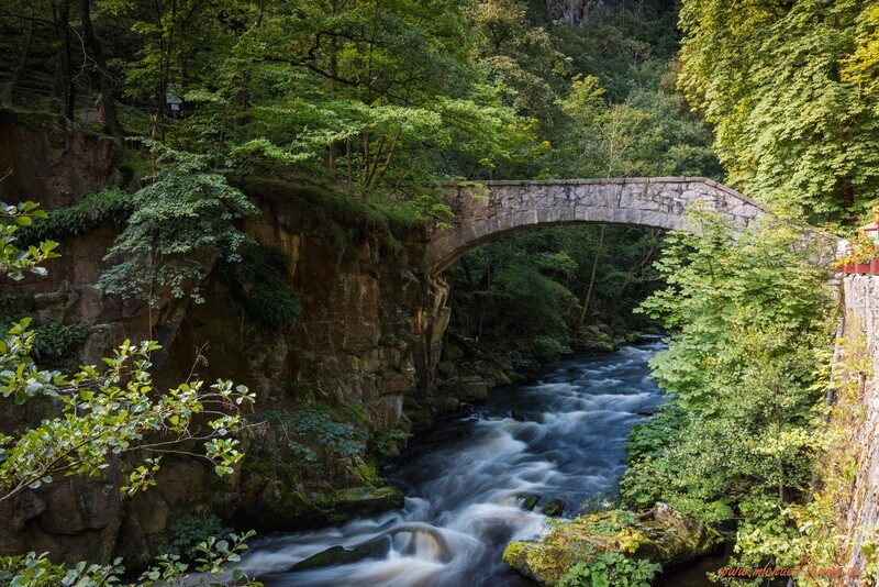 Die Jungfernbrücke am Gasthaus Königsruh